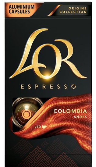 NESPRESSO COLOMBIA KAPSLE 10ks LOR