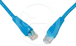SOLARIX patch kabel CAT6 UTP PVC 3m modrý snag-proof