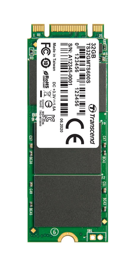 Transcend SSD MTS600S MLC   32GB M.2 SATA III
