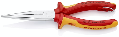 Knipex 26 16 200 T BK Kliešte pologuľaté s britmi TT