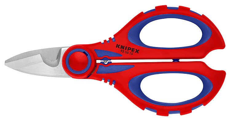 KNIPEX Electricians' Shears with crimp area