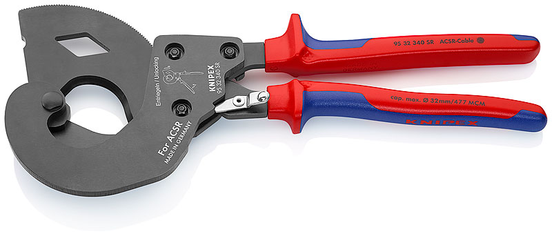 Knipex 95 32 340 SR Nůžky na kabely ACSR