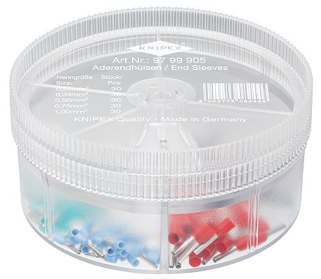 KNIPEX Assortment insulated wire ferrules