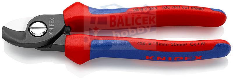 Knipex 95 12 165 SB Nůžky kabelové