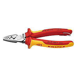 Knipex 97 78 180 T BK Kliešte lisovacie na dutinky TT