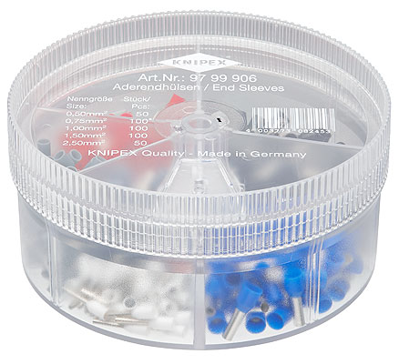 KNIPEX Assortment insulated wire ferrules