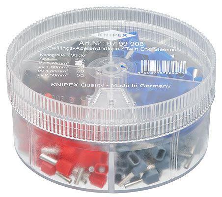 KNIPEX Assortment Twin wire ferrules