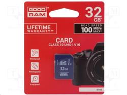GOODRAM SDHC karta 32GB (R:100/W:10 MB/s) UHS-I Class 10