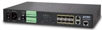 Planet MGSD-10080F Metro switch 8x SFP(DDM) 100/1000Base-X, 2x 1000Base-T,AC+DC, DI/O, SNMPv3,IPv6, fanless