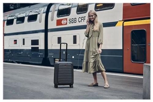 Wenger Syntry Carry-On vozik cierna/siva