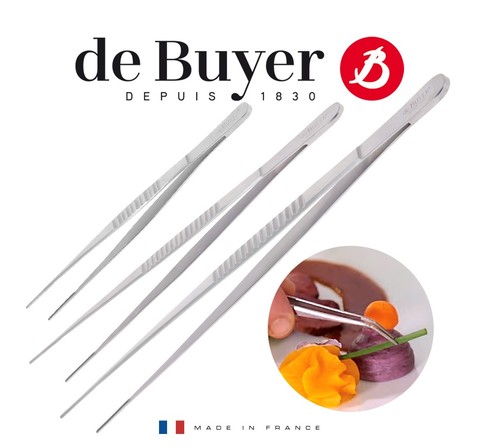 Kuchyňské potřeby de Buyer, 4238.30 - kuchařská, rovná, nerez, pro servírování a zdobení talířů, 30 cm