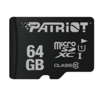 PATRIOT microSDHC Class10 64GB SF64GMDC10 Pamäťová karta