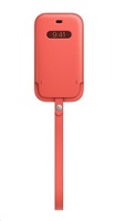 Apple iPhone 12 mini Lederhülle, MagSafe, Pink C.