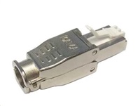 Konektor STP RJ45 (8p8c), Cat6A, drát