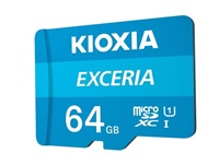 Kioxia Exceria microSDXC 64GB Class 10 UHS-1