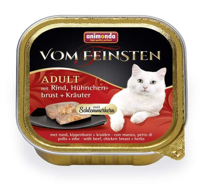 Animonda V.Feinsten CORE hovädzie, kuracie prsia + bylinky pre mačky 100g