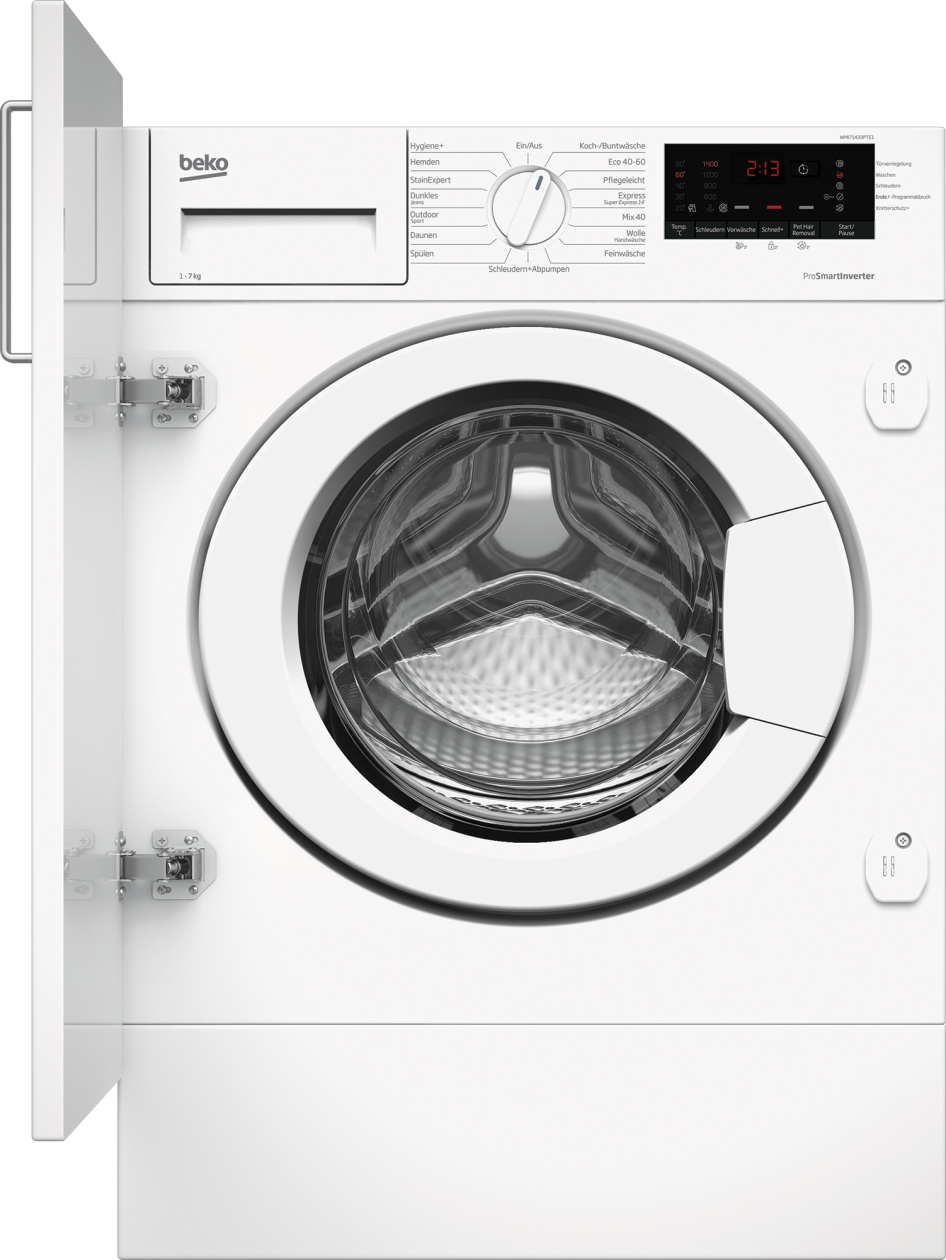 BEKO WMI71433PTE1, vstavaná práčka