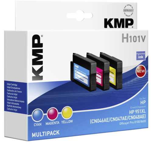 KMP H101V Multipack C/M/Y kompatibilny s HP 951 XL