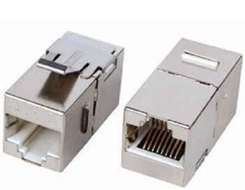 Spojka STP 8/8 RJ45 / Cat.6