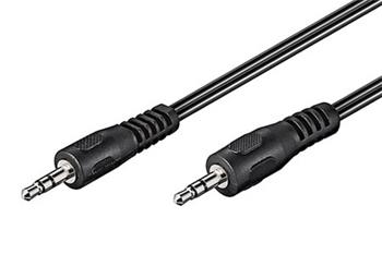 Kabel jack 3,5M - jack 2,5M, 2m