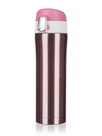 Banquet Termoska BODO 430ml růž.met.