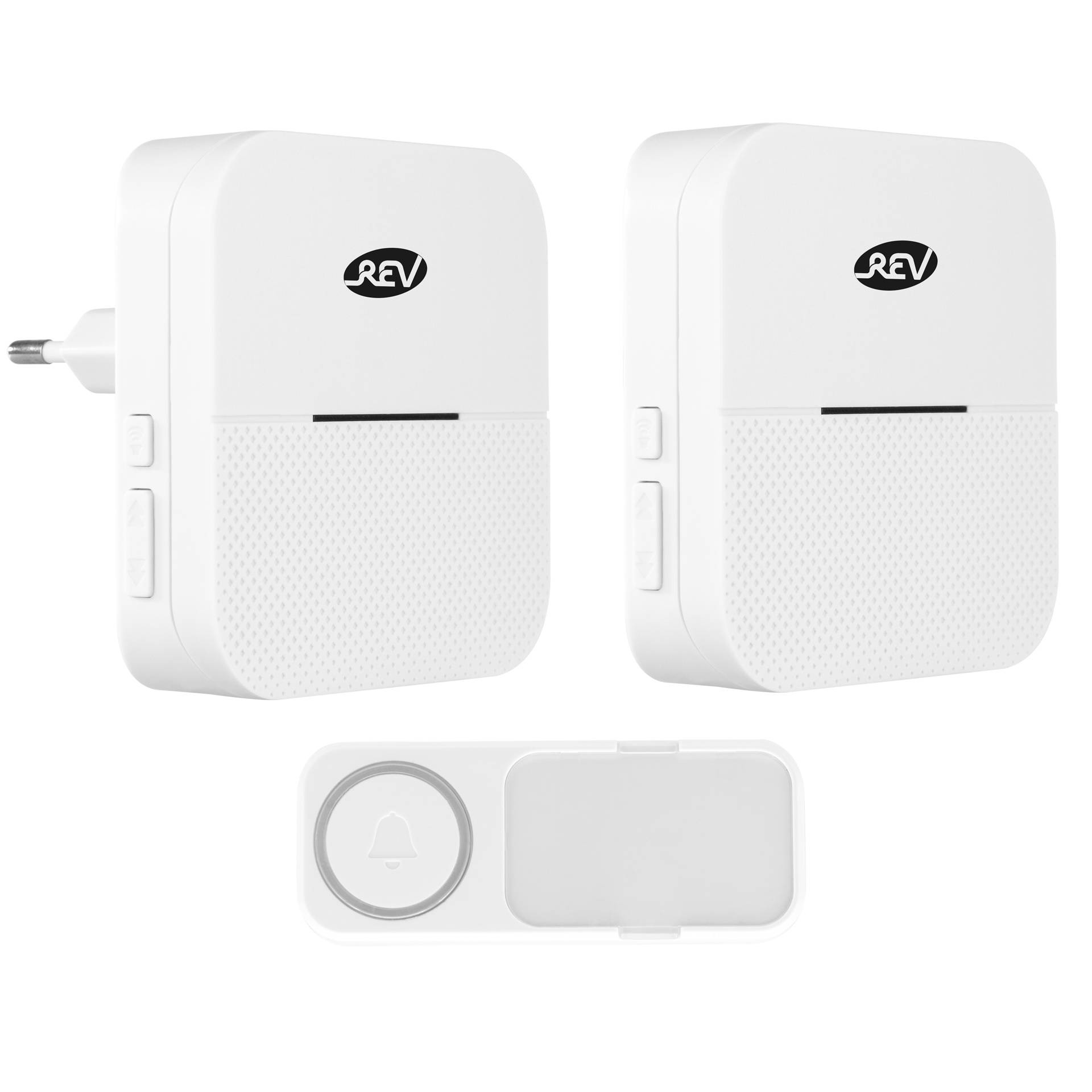 REV Orchestra Funk-Gong-Set s Taster biela Link2Home