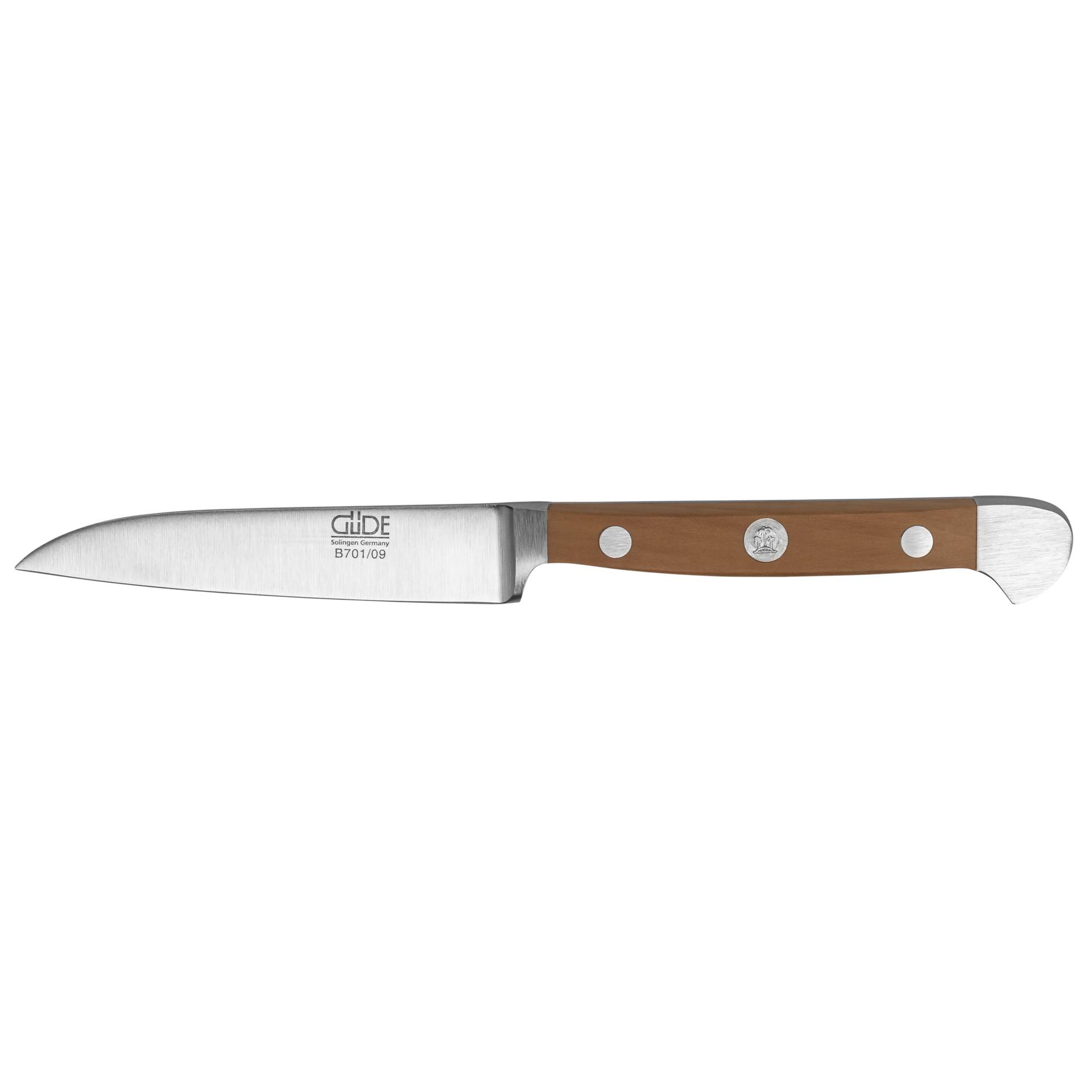Güde Alpha vegetable knife 9 cm Pear Wood