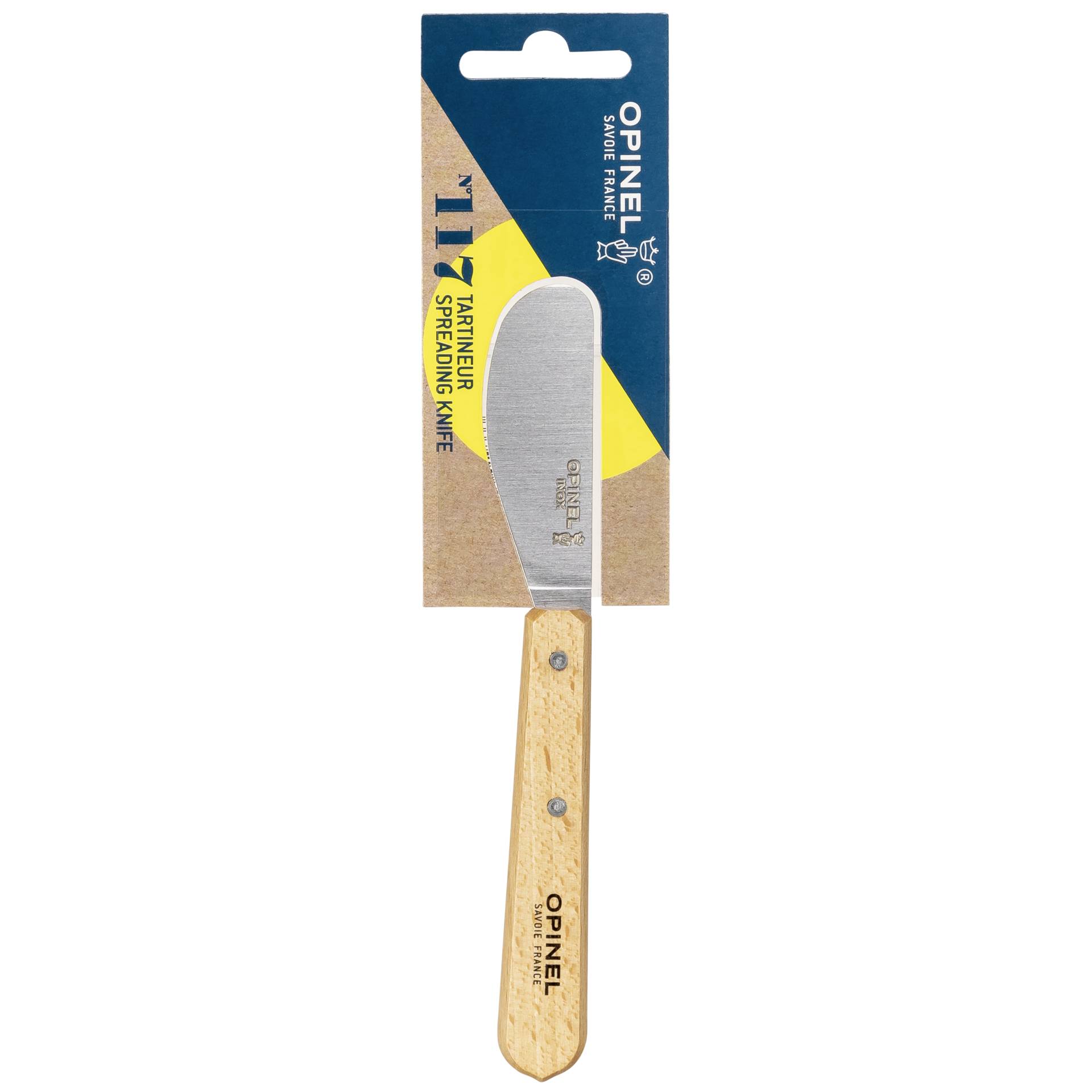Opinel skrabka No. 117 drevena rukovat natur
