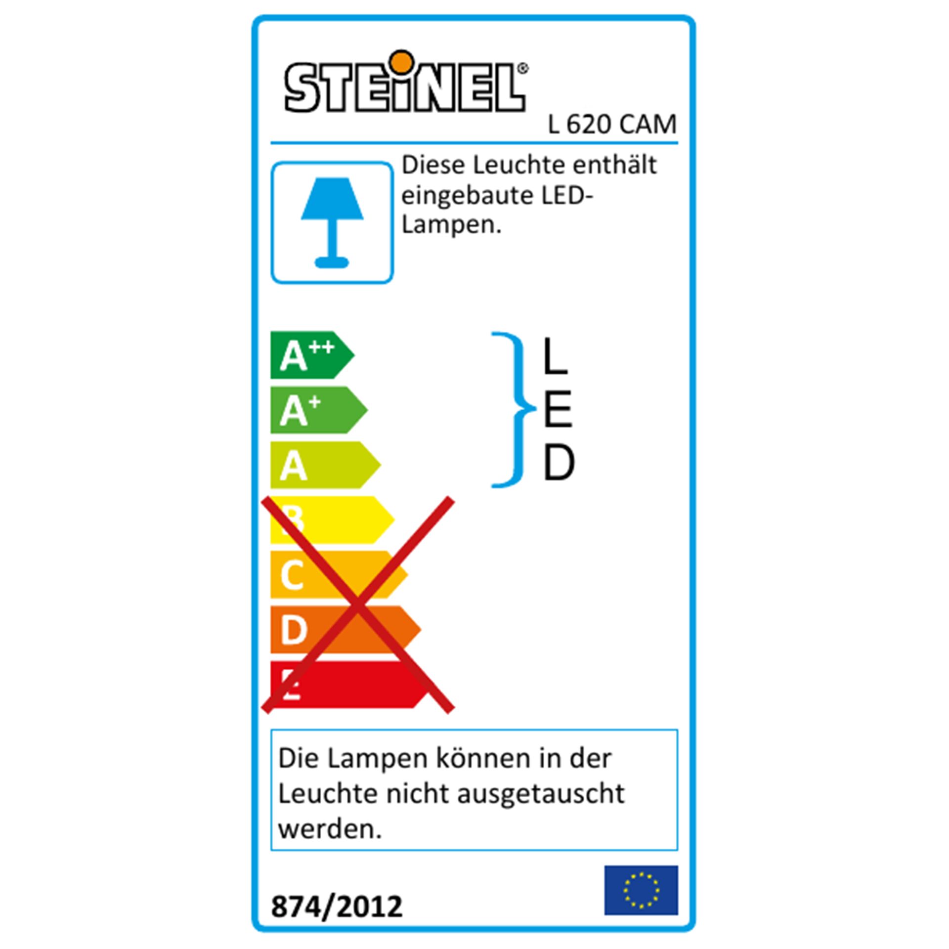 Steinel L620 CAM ANT Outdoor Light