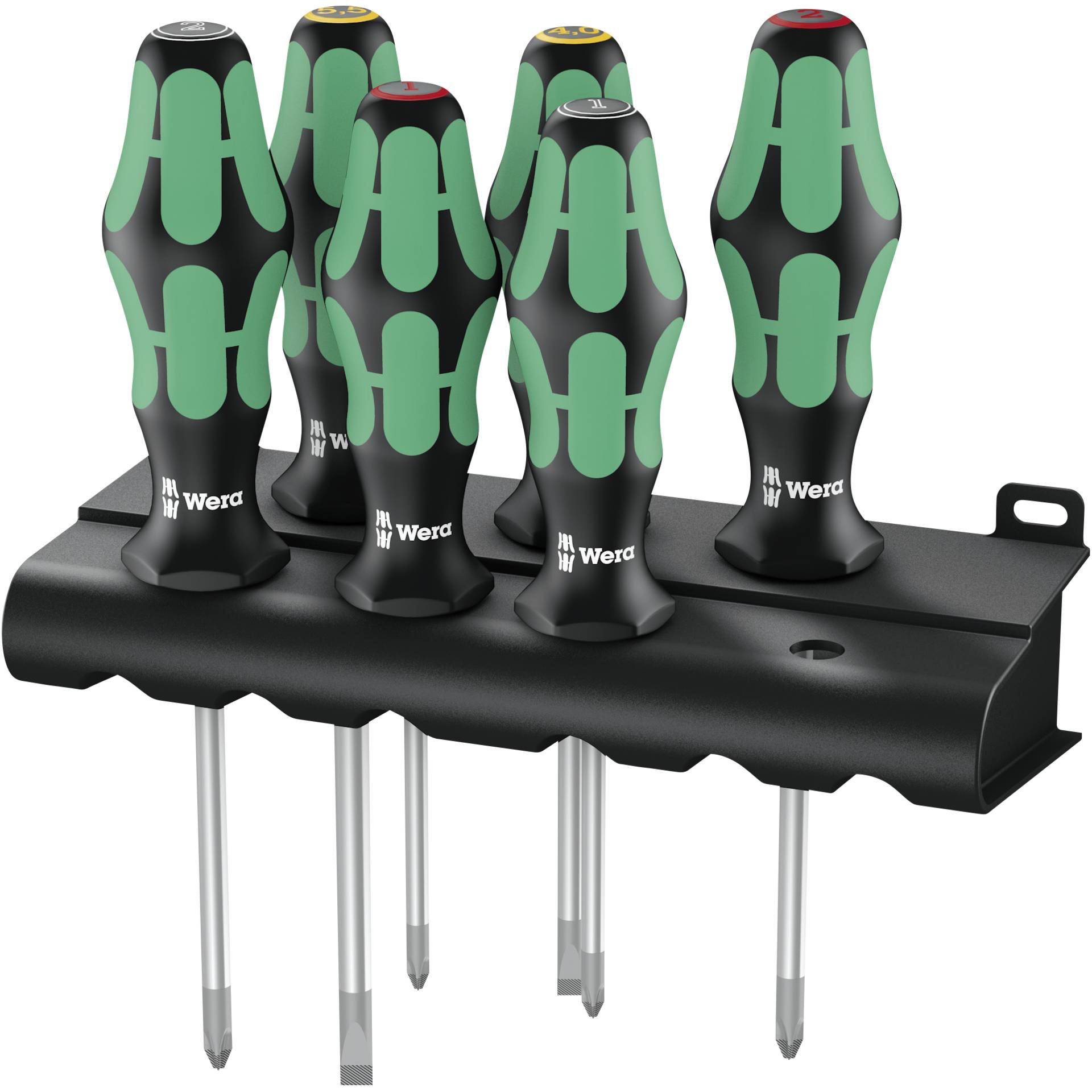 WERA 335/350/355/6 Kraftform Plus screwdriver set