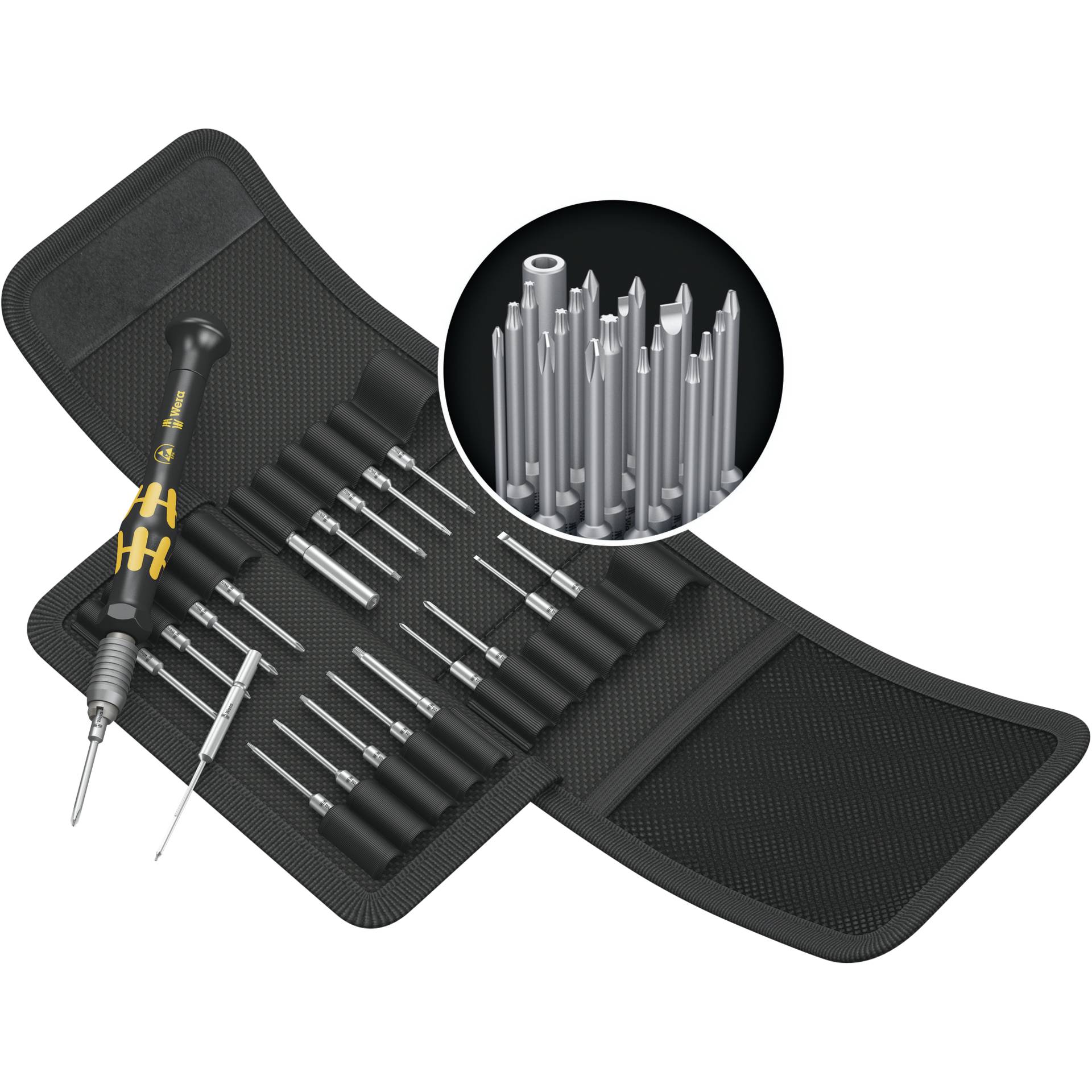 WERA Kraftform Kompakt Micro 21 ESD 1 Sklad.vrecko