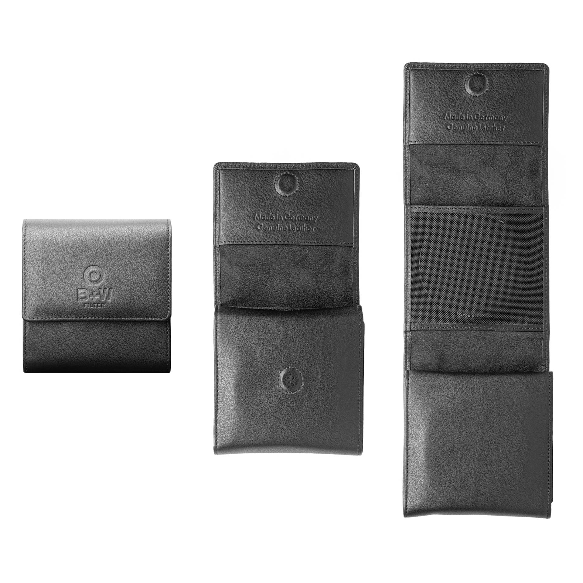 B+W Leather Filter Case for 2 Filter to 77mm