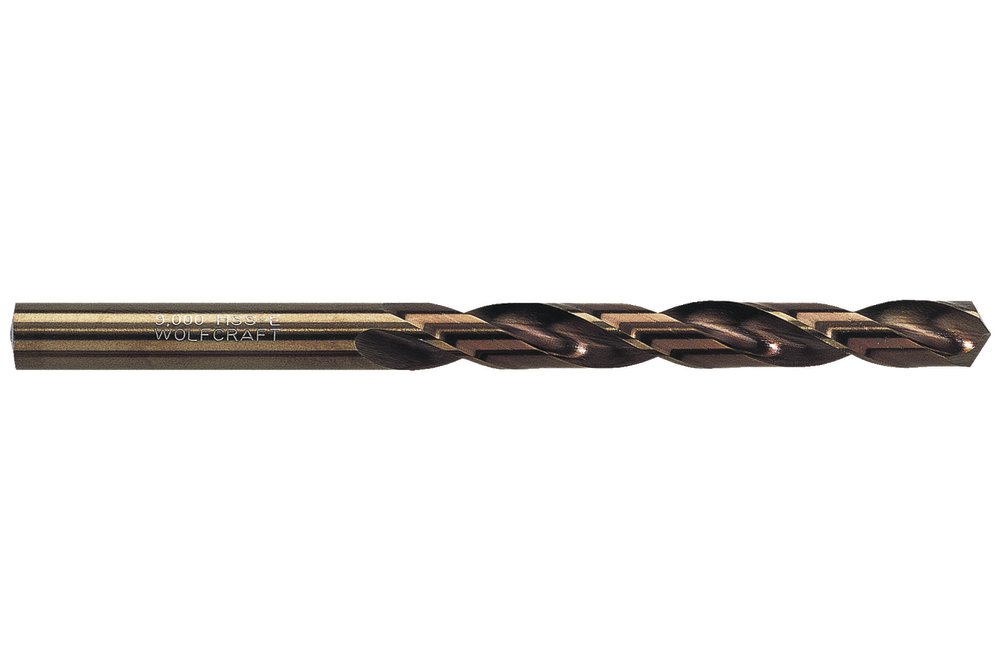 Wolfcraft Wolfcraft kobaltový spirálový vrták pr. 8 mm d.117 mm 7460010