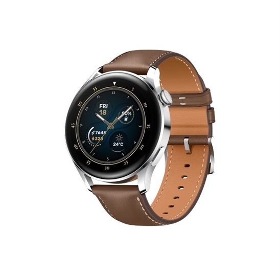 HUAWEI Watch 3, Brown Leather