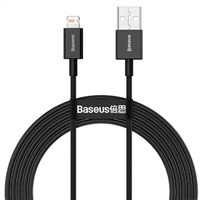 Baseus CALYS-C02 Superior Fast Charging Kábel Lightning 2.4A 2m White