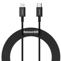 Baseus Dátový kábel Superior Series USB-C/Lightning 20W 2m čierny
