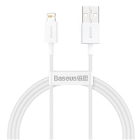 Baseus Dátový kábel Superior Series USB/Lightning 1m (2.4 A) biela