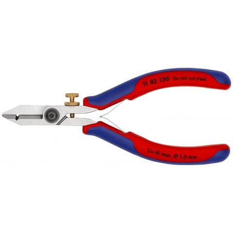 Knipex 11 82 130 Kliešte na odstránenie izolácie pre elektroniku