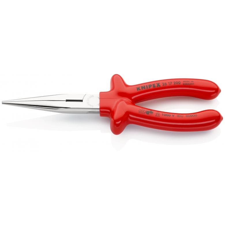 Knipex 26 17 200 Kliešte pologuľaté s britmi