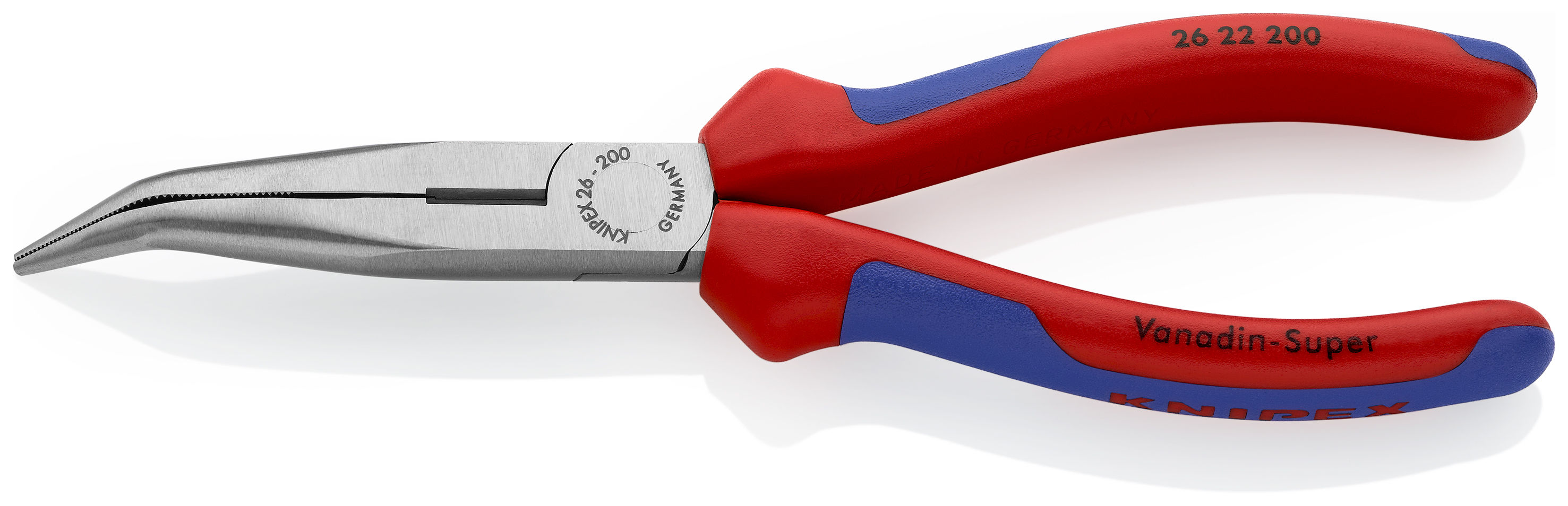 Knipex 26 22 200 SB Kliešte pologuľaté s britmi