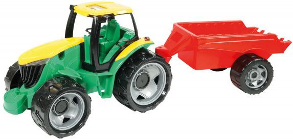 Traktor s přívěsem