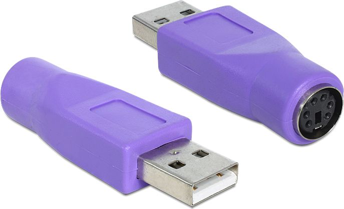 USB adaptér Delock PS/2-USB (65461)