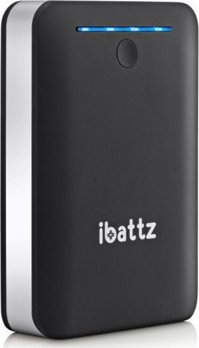 Powerbank iBattz BattSTation Tough Pro 12000 mAh Czarno-srebrny
