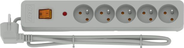HSK DATA acar X5 Grey 5 AC outlet(s) 230 V 1.5 m