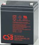 CSB batéria 12V / 5,1Ah (HR 1221WF2)