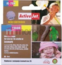 Activejet AL-26N ink for Lexmark printer; Lexmark 26 10N0026 replacement; Supreme; 12 ml; color