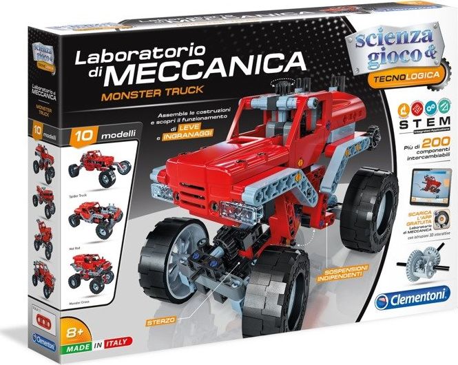 Zestaw konstrukcyjny Laboratórium Mechaniki Monster Truck