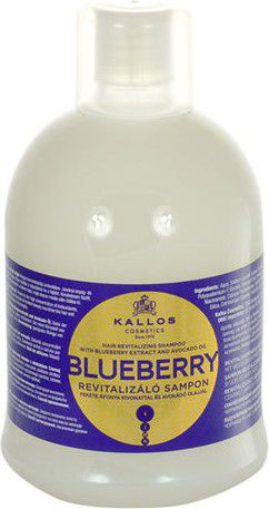 Šampon na suché vlasy Kallos Blueberry Hair Shampoo 1000ml