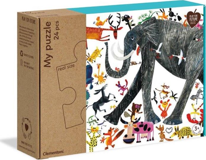 Clementoni Moje zvieratá Puzzle