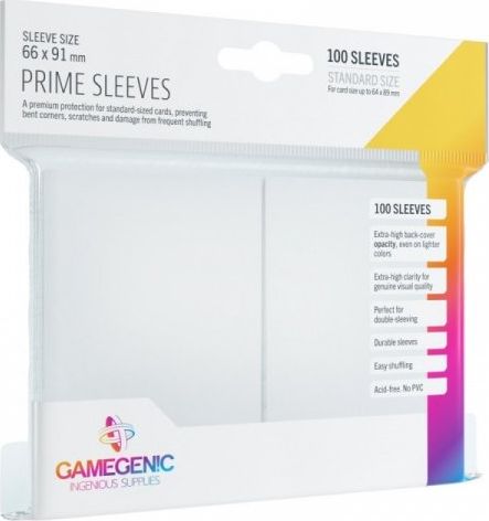 Gamegenic Gamegenic: púzdra Prime CCG (66x91 mm) – žltá, 100 ks